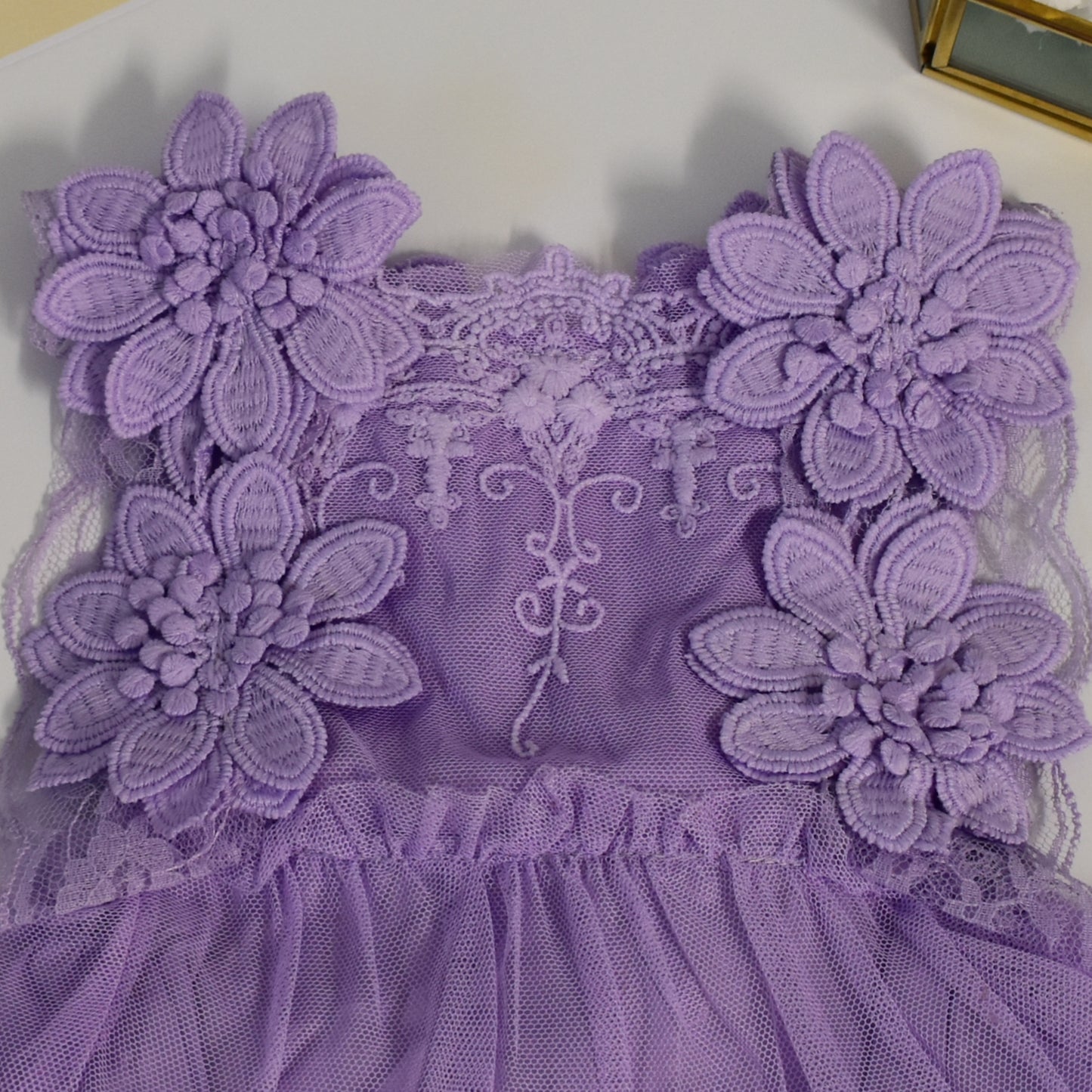 Lavender Lace Dream Dress with Matching Headband