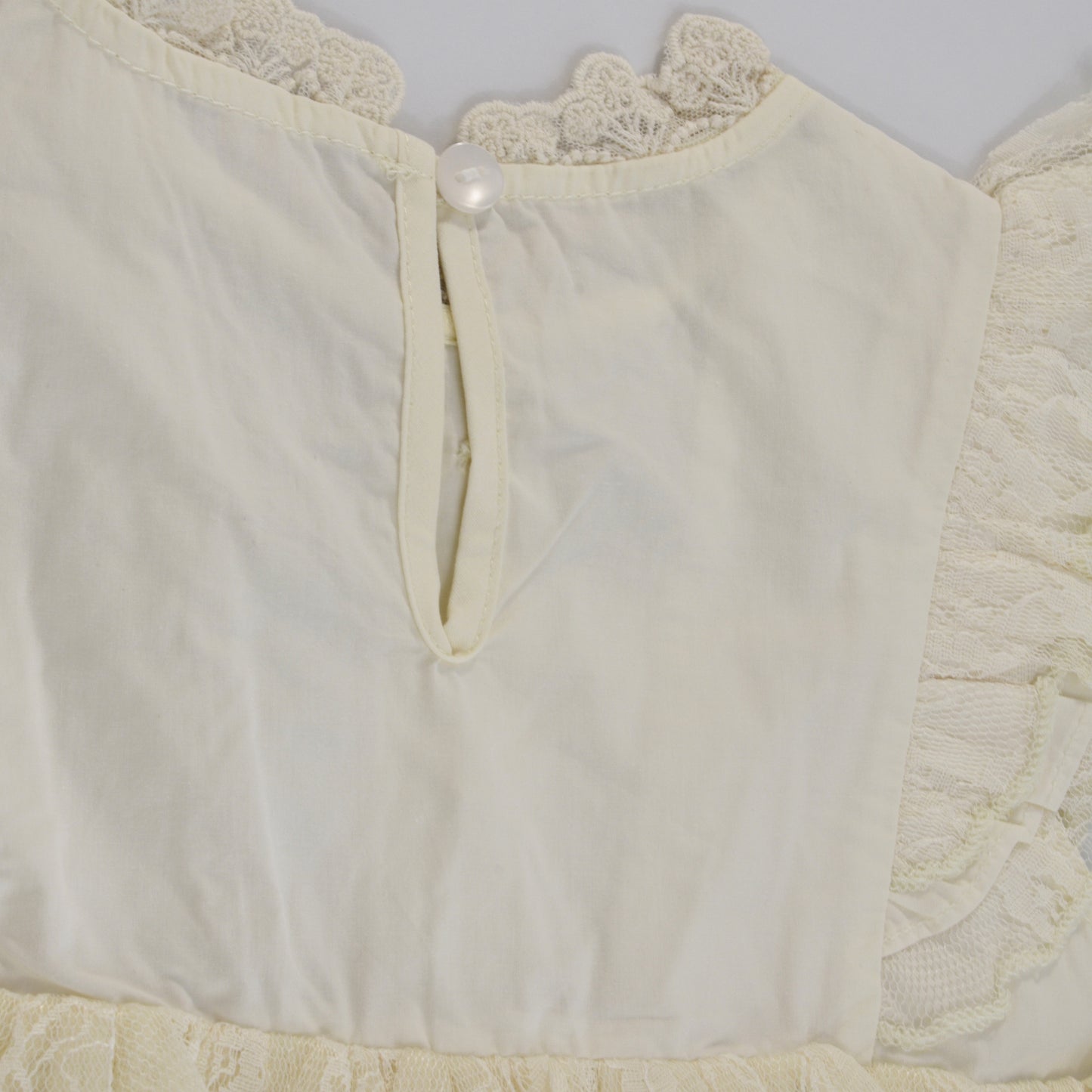 Ivory Lace Romper– Baby Lace Outfit