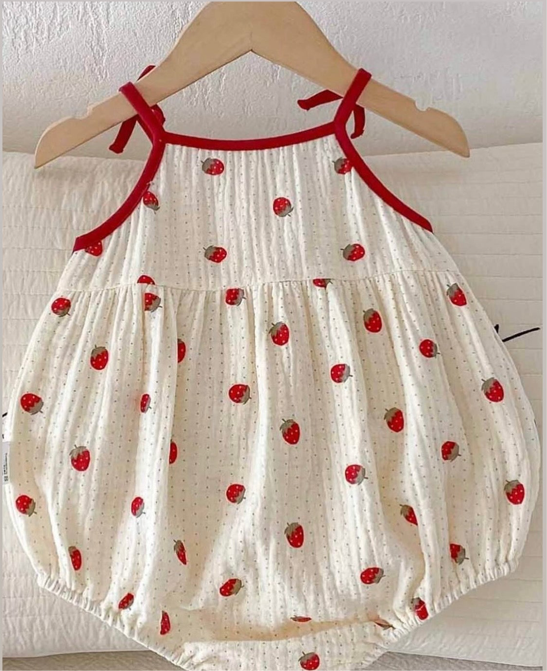 Sweet Strawberry Delight Romper