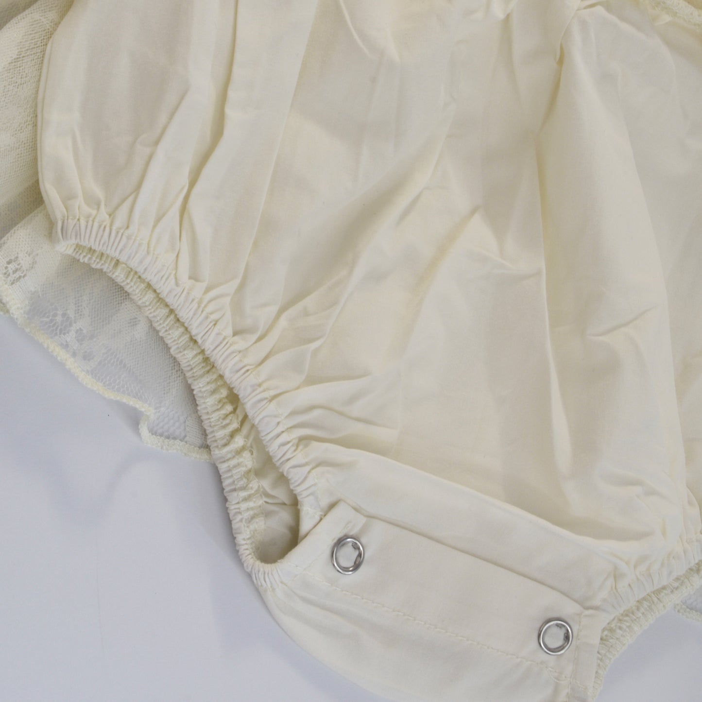 Ivory Lace Romper– Baby Lace Outfit