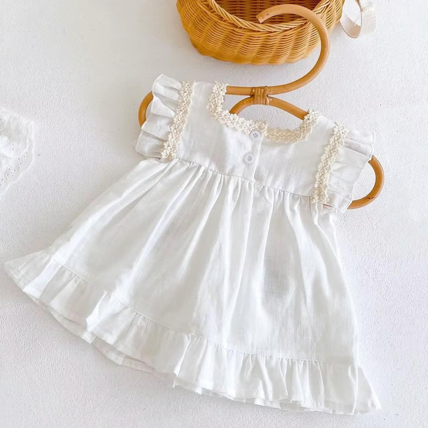 Sweetheart Embroidery Dress