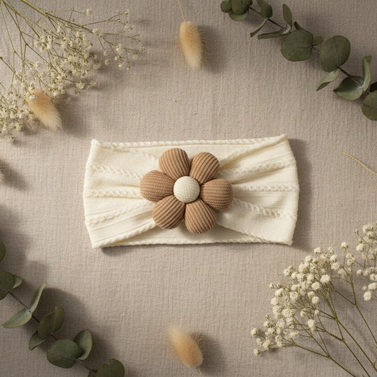 Soft Floral Headband Elastic