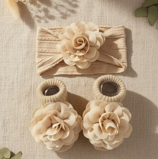 Tulle Headband & Socks Set